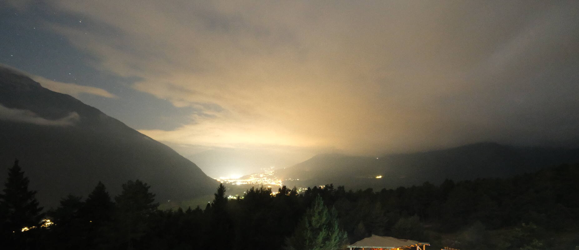 Archiv Foto Webcam Tarrenz - Blick vom Kappakreuz auf Imst