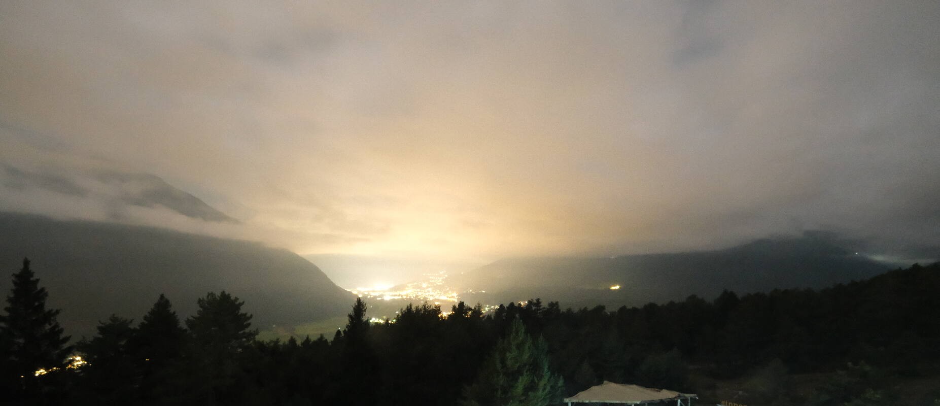 Archiv Foto Webcam Tarrenz - Blick vom Kappakreuz auf Imst