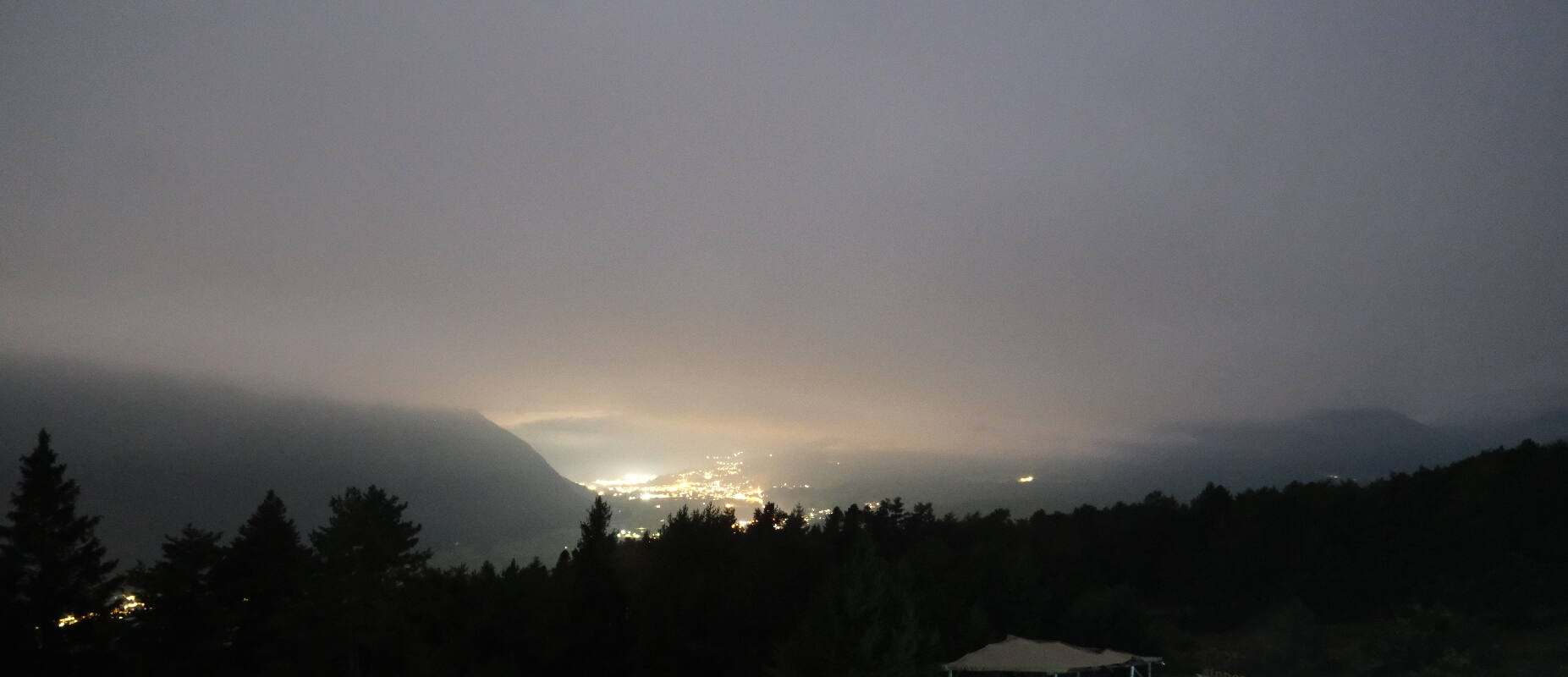 Archiv Foto Webcam Tarrenz - Blick vom Kappakreuz auf Imst