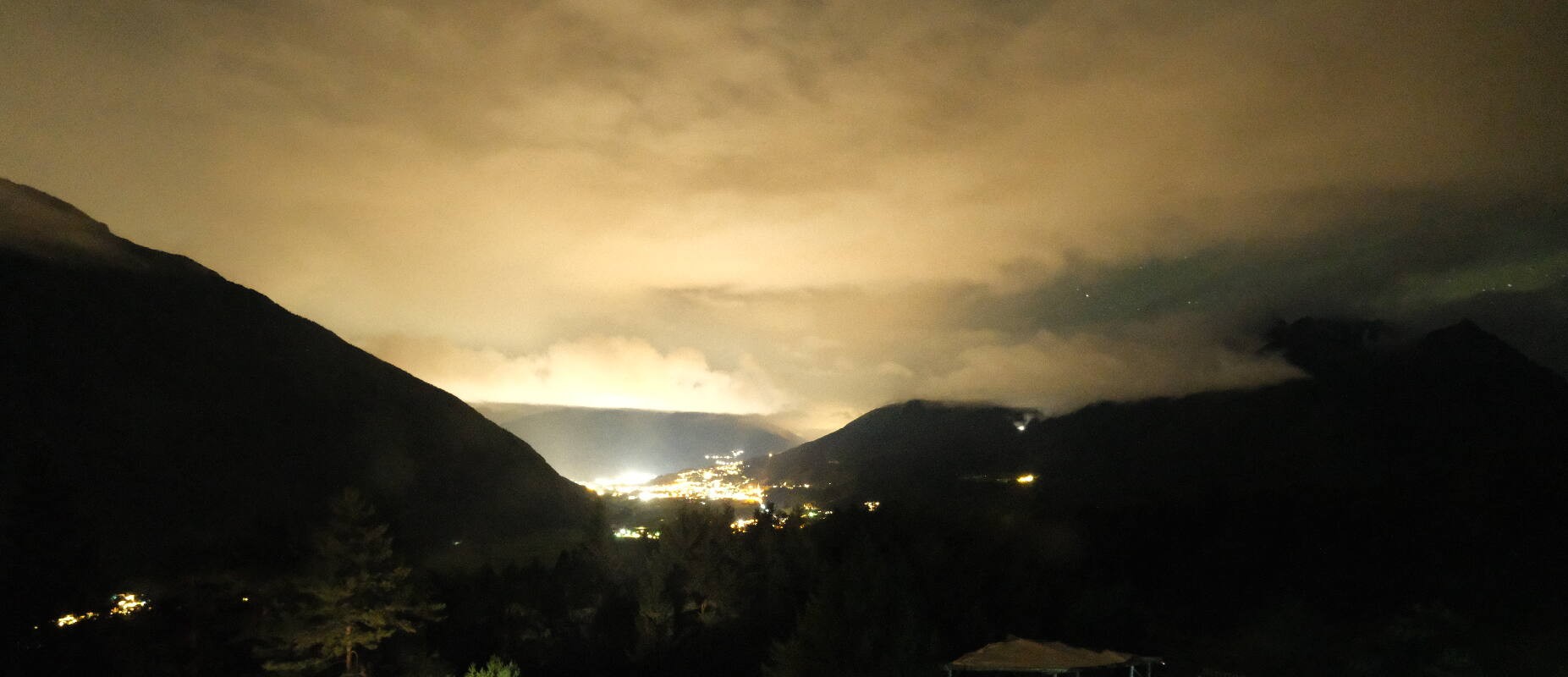 Archiv Foto Webcam Tarrenz - Blick vom Kappakreuz auf Imst