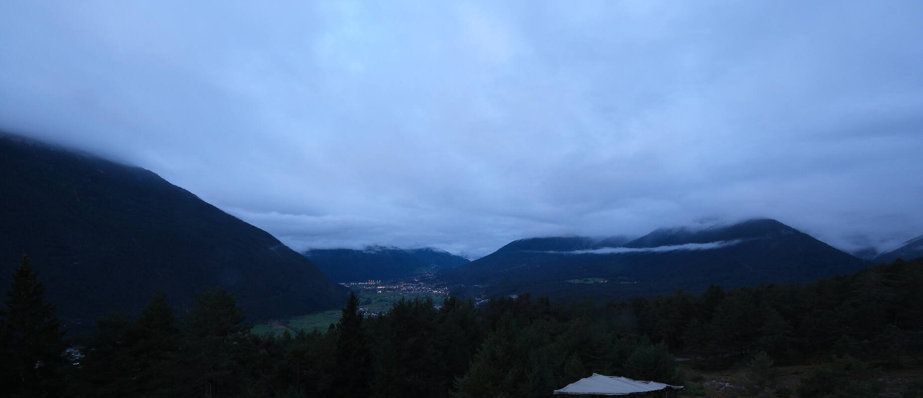 Archiv Foto Webcam Tarrenz - Blick vom Kappakreuz auf Imst