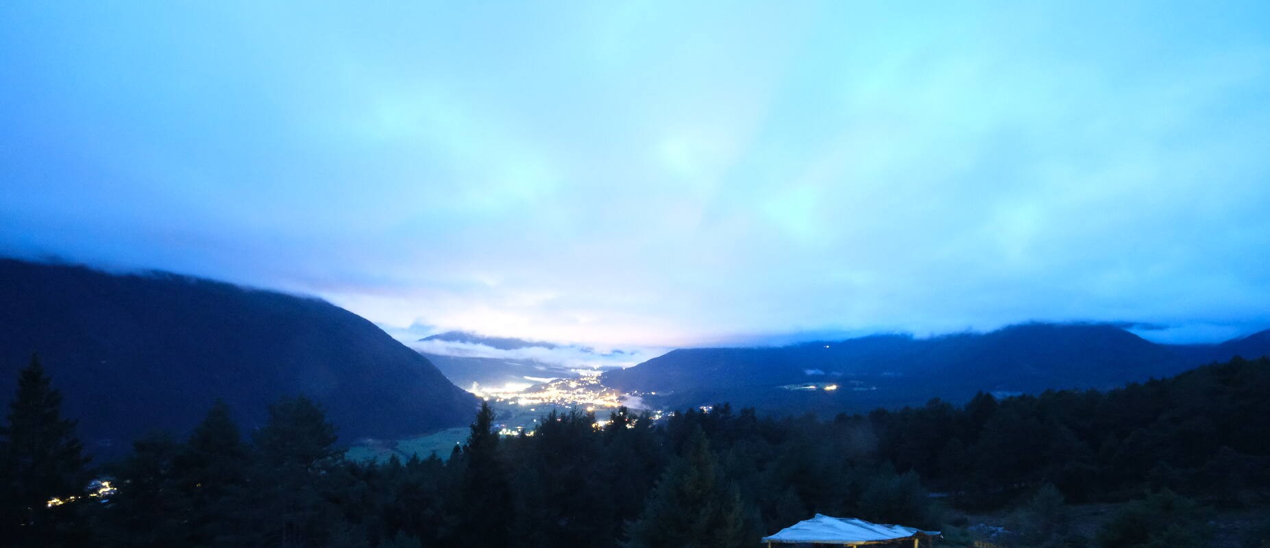 Archiv Foto Webcam Tarrenz - Blick vom Kappakreuz auf Imst