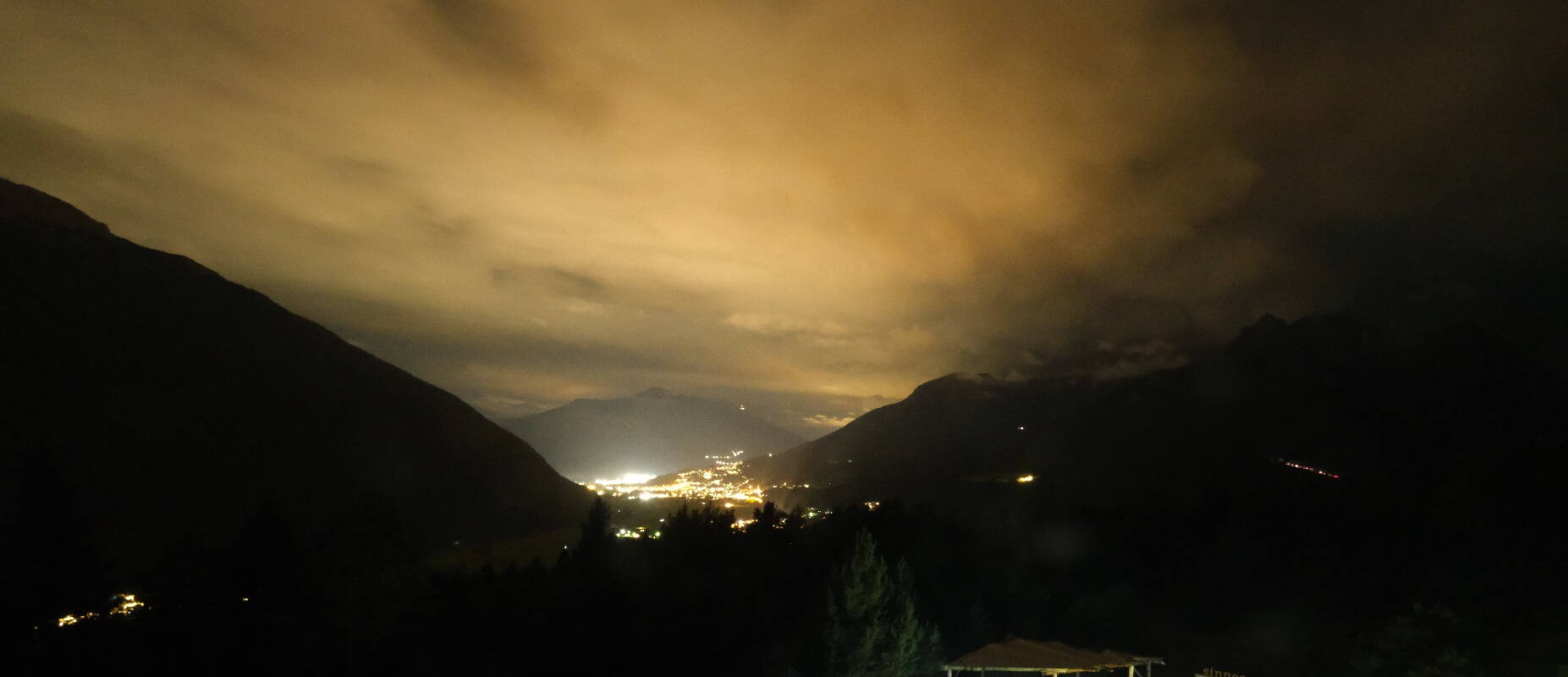 Archiv Foto Webcam Tarrenz - Blick vom Kappakreuz auf Imst