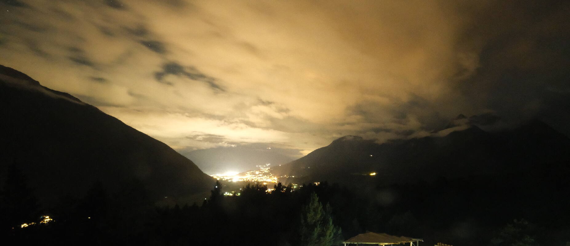 Archiv Foto Webcam Tarrenz - Blick vom Kappakreuz auf Imst