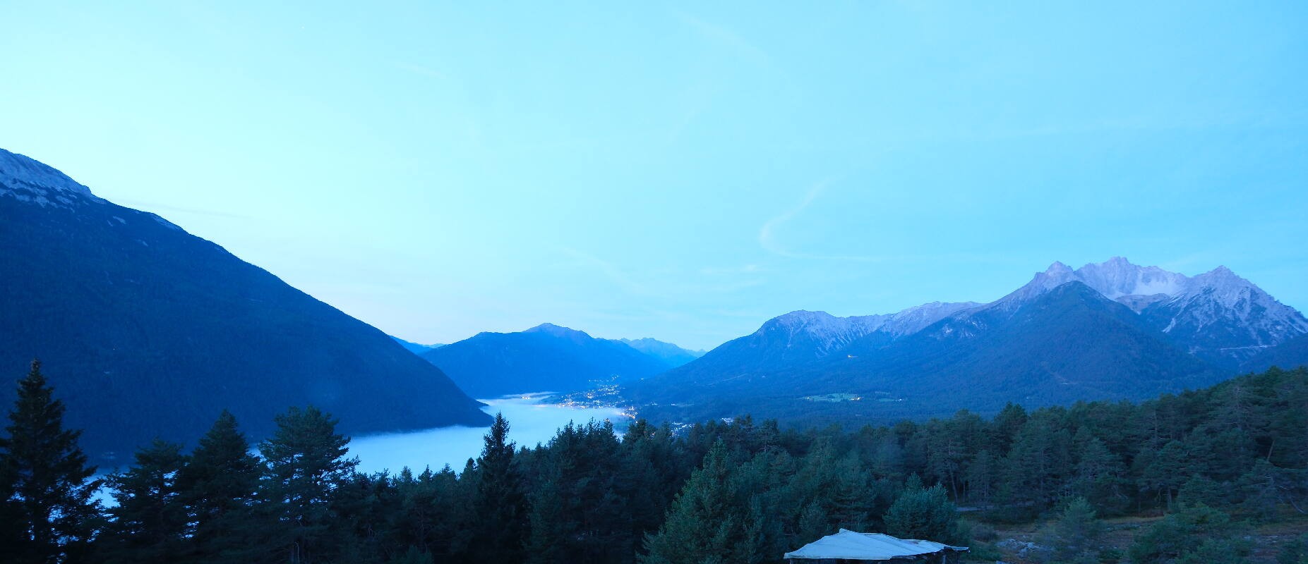 Archiv Foto Webcam Tarrenz - Blick vom Kappakreuz auf Imst