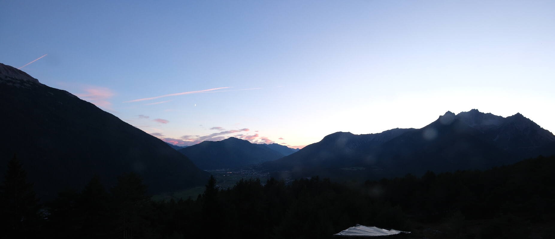 Archiv Foto Webcam Tarrenz - Blick vom Kappakreuz auf Imst