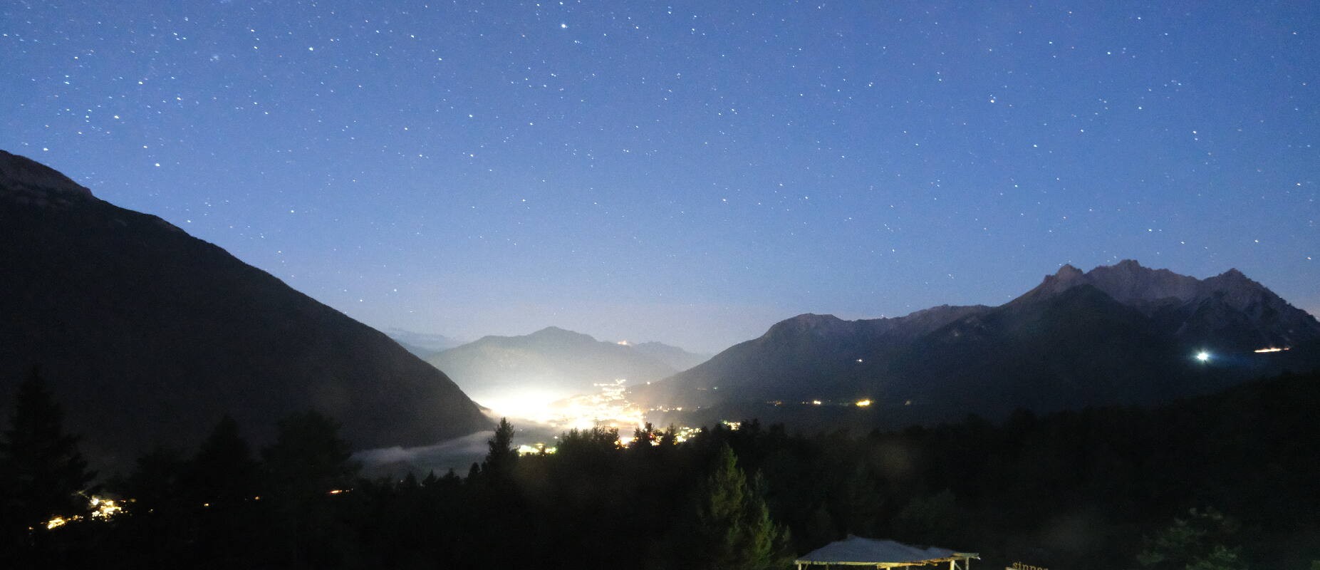 Archiv Foto Webcam Tarrenz - Blick vom Kappakreuz auf Imst