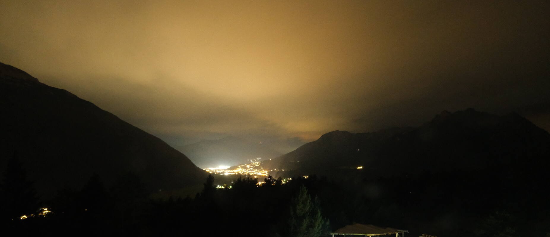 Archiv Foto Webcam Tarrenz - Blick vom Kappakreuz auf Imst