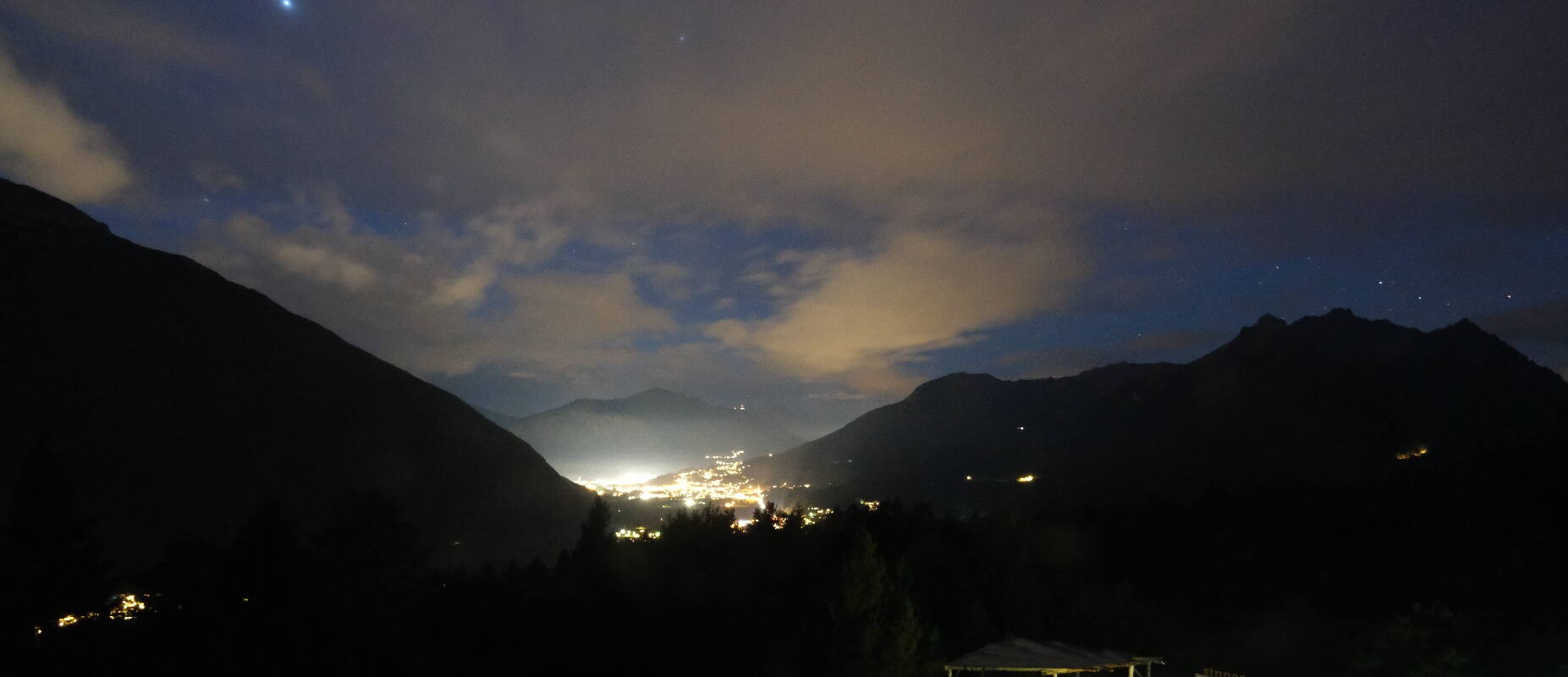 Archiv Foto Webcam Tarrenz - Blick vom Kappakreuz auf Imst