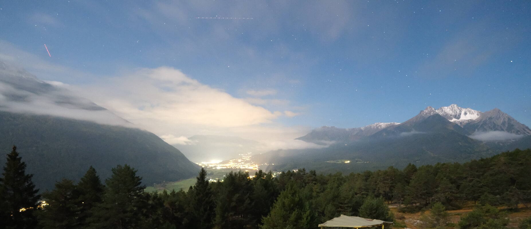 Archiv Foto Webcam Tarrenz - Blick vom Kappakreuz auf Imst