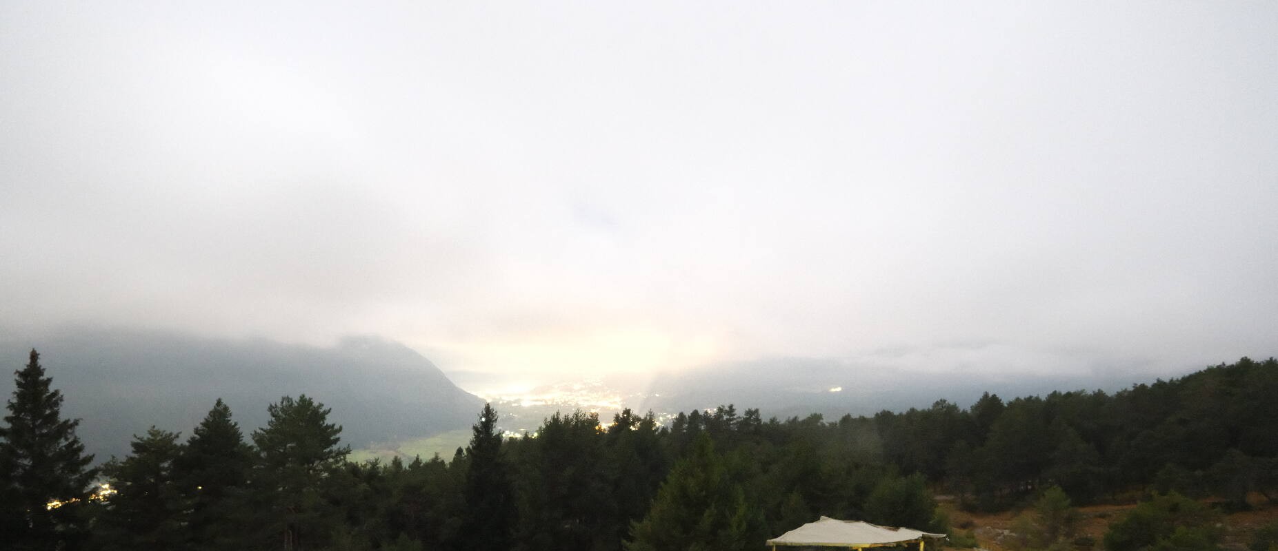 Archiv Foto Webcam Tarrenz - Blick vom Kappakreuz auf Imst