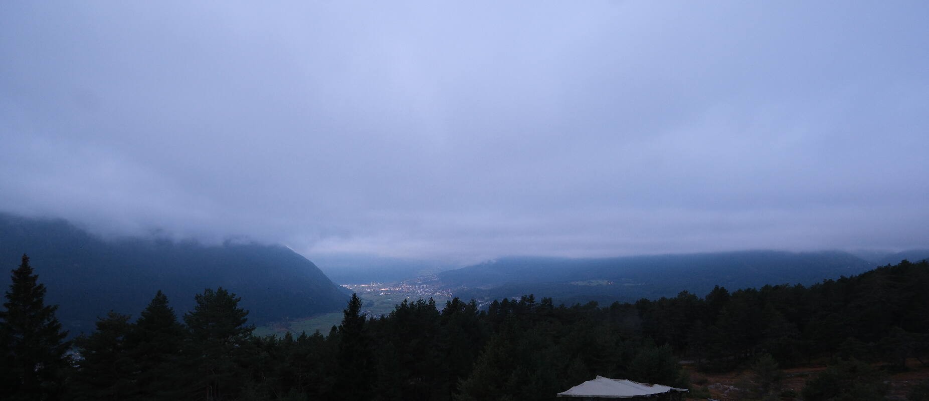 Archiv Foto Webcam Tarrenz - Blick vom Kappakreuz auf Imst