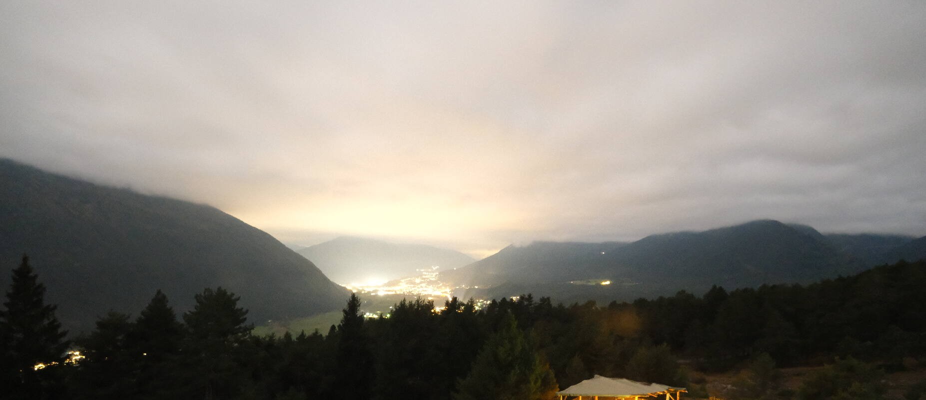 Archiv Foto Webcam Tarrenz - Blick vom Kappakreuz auf Imst