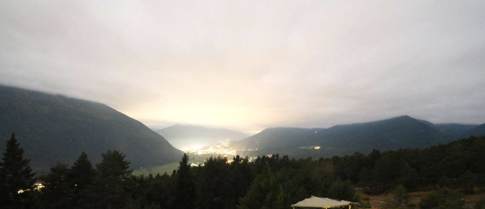 Archiv Foto Webcam Tarrenz - Blick vom Kappakreuz auf Imst