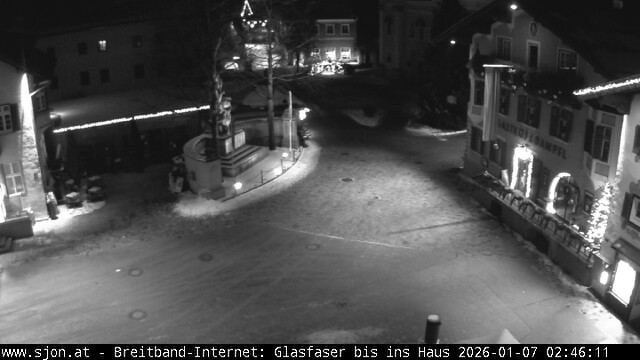 Archiv Foto Webcam Hauptplatz in St. Johann/Tirol