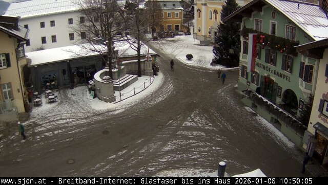 Archiv Foto Webcam Hauptplatz in St. Johann/Tirol