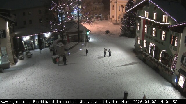 Archiv Foto Webcam Hauptplatz in St. Johann/Tirol