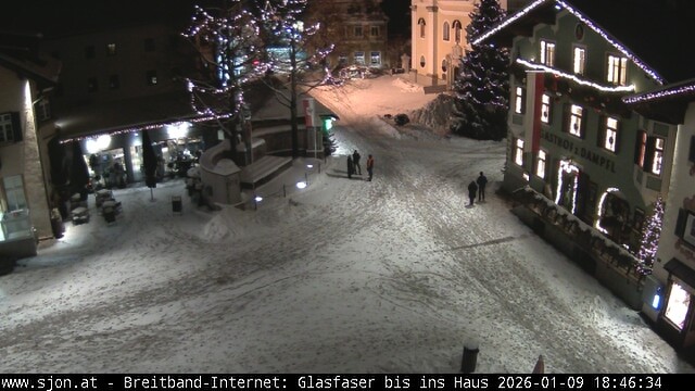 Archiv Foto Webcam Hauptplatz in St. Johann/Tirol