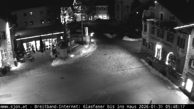 Archiv Foto Webcam Hauptplatz in St. Johann/Tirol