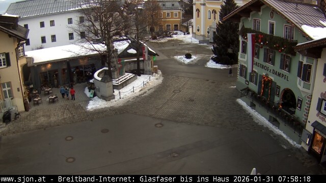 Archived image Webcam St. Johann in Tyrol - Main Place
