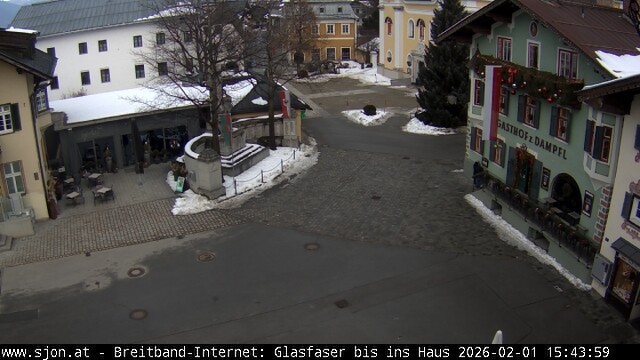 Archived image Webcam St. Johann in Tyrol - Main Place