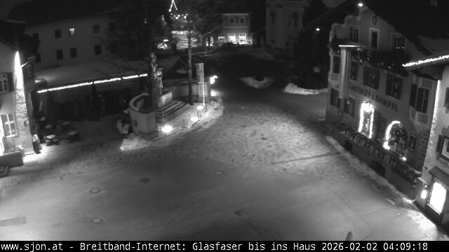 Archiv Foto Webcam Hauptplatz in St. Johann/Tirol