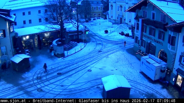 Archived image Webcam St. Johann in Tyrol - Main Place