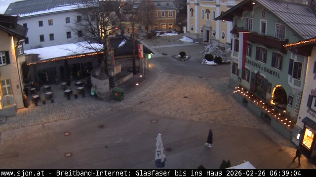 Archived image Webcam St. Johann in Tyrol - Main Place