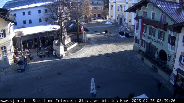 Archived image Webcam St. Johann in Tyrol - Main Place