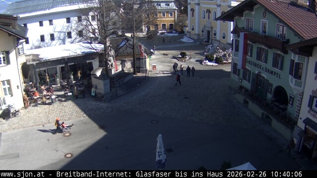 Archived image Webcam St. Johann in Tyrol - Main Place