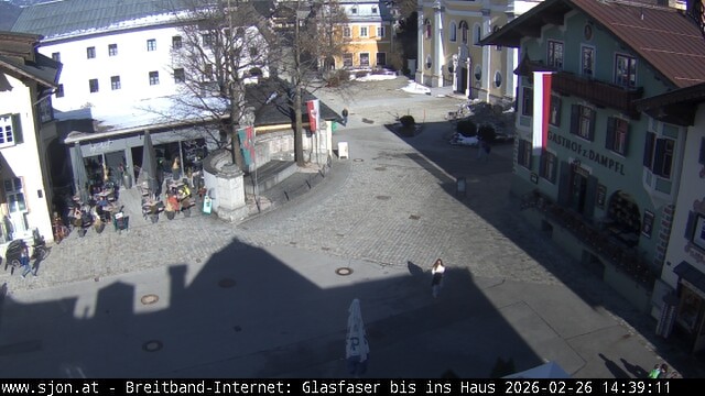 Archived image Webcam St. Johann in Tyrol - Main Place