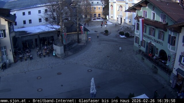 Archived image Webcam St. Johann in Tyrol - Main Place