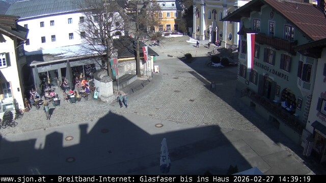 Archived image Webcam St. Johann in Tyrol - Main Place
