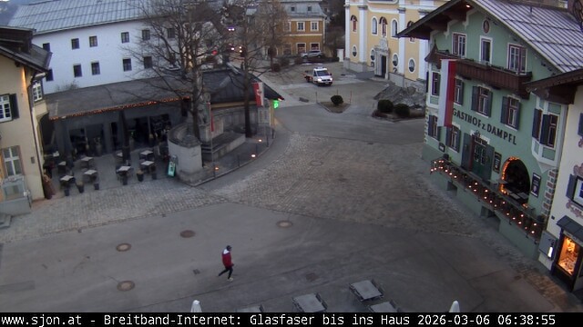 Archiv Foto Webcam Hauptplatz in St. Johann/Tirol