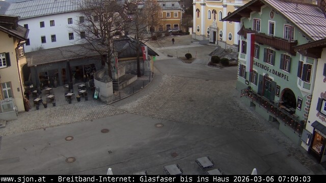 Archiv Foto Webcam Hauptplatz in St. Johann/Tirol