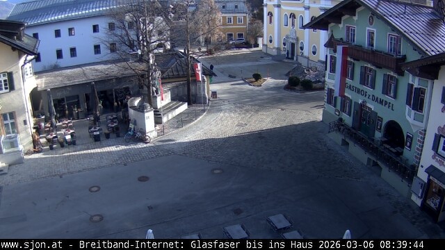 Archiv Foto Webcam Hauptplatz in St. Johann/Tirol