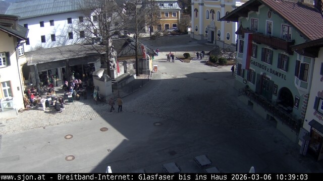 Archiv Foto Webcam Hauptplatz in St. Johann/Tirol