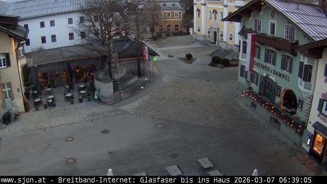 Archived image Webcam St. Johann in Tyrol - Main Place