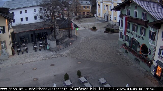 Archiv Foto Webcam Hauptplatz in St. Johann/Tirol