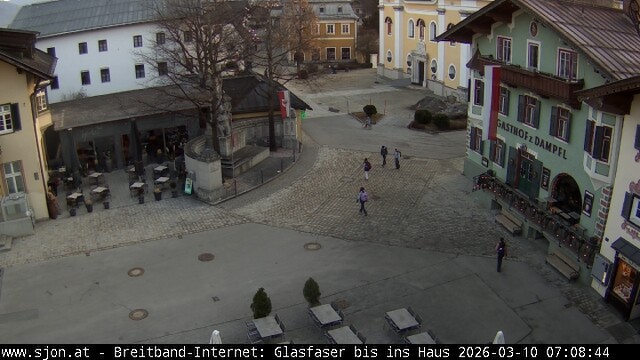 Archived image Webcam St. Johann in Tyrol - Main Place