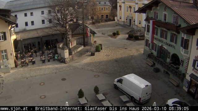 Archived image Webcam St. Johann in Tyrol - Main Place