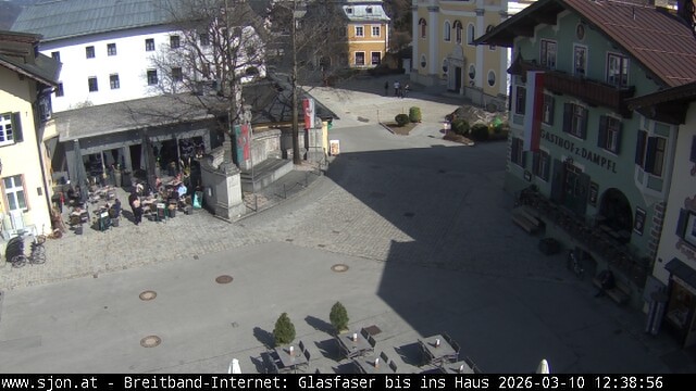 Archived image Webcam St. Johann in Tyrol - Main Place