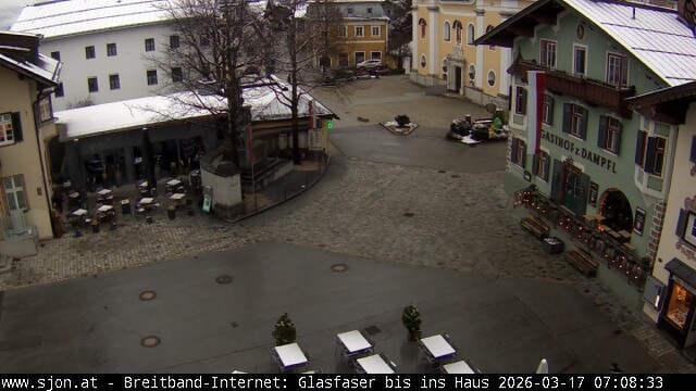 Archiv Foto Webcam Hauptplatz in St. Johann/Tirol