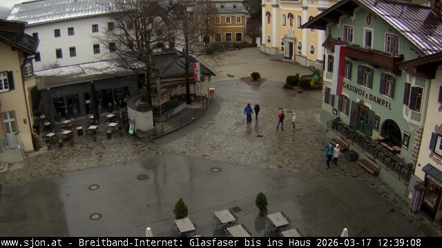 Archiv Foto Webcam Hauptplatz in St. Johann/Tirol