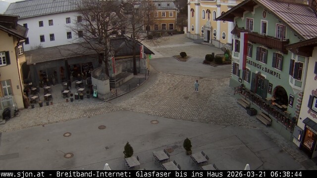 Archiv Foto Webcam Hauptplatz in St. Johann/Tirol