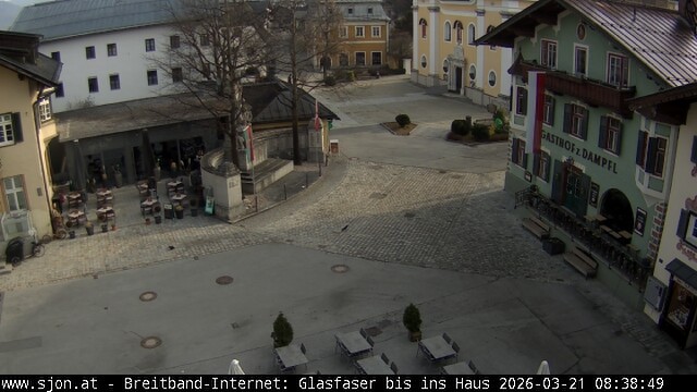 Archiv Foto Webcam Hauptplatz in St. Johann/Tirol