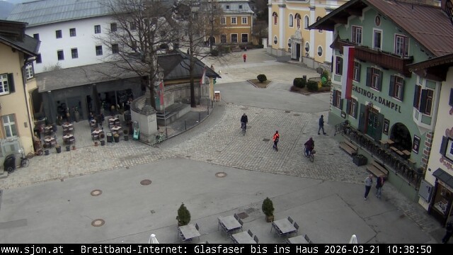 Archiv Foto Webcam Hauptplatz in St. Johann/Tirol