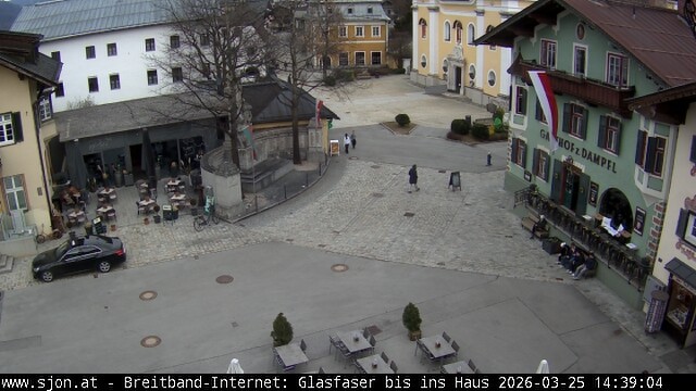 Archiv Foto Webcam Hauptplatz in St. Johann/Tirol