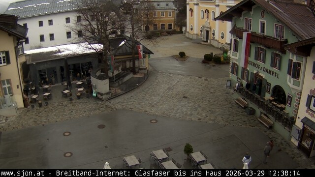 Archiv Foto Webcam Hauptplatz in St. Johann/Tirol