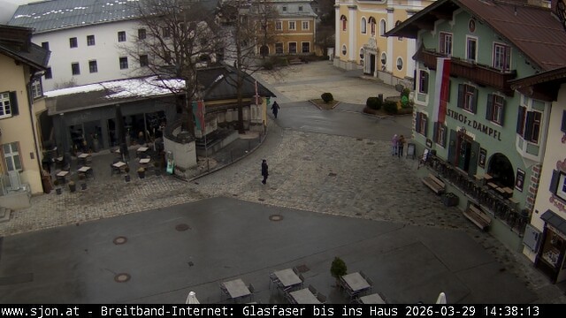 Archiv Foto Webcam Hauptplatz in St. Johann/Tirol